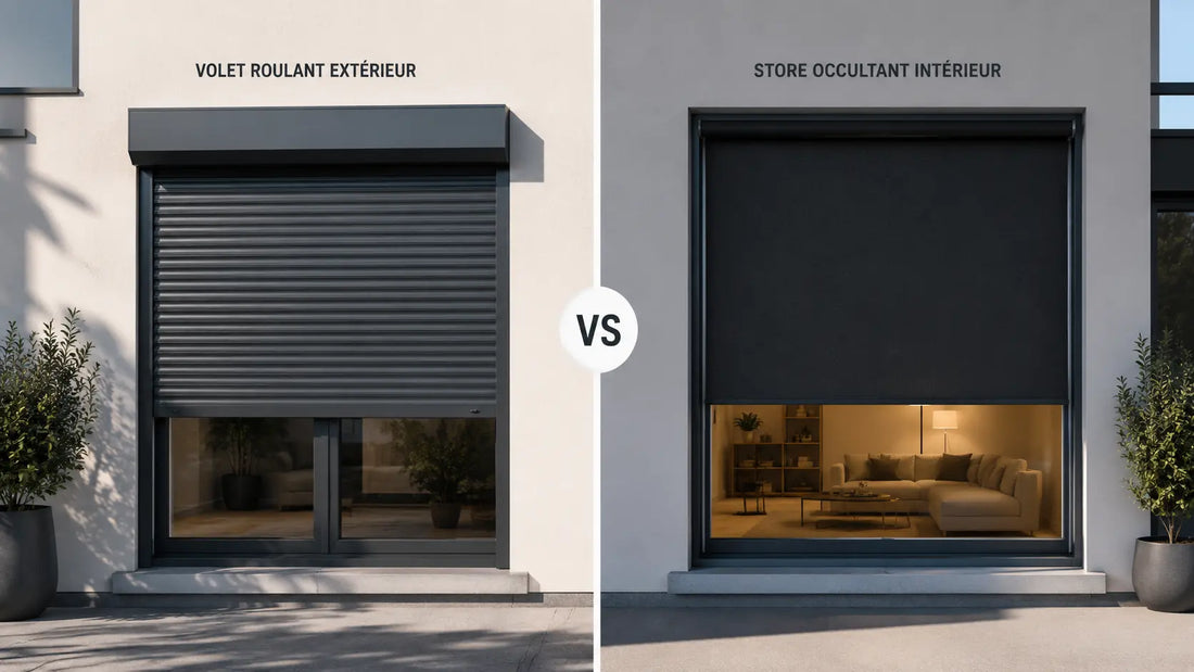 Store occultant ou volet roulant : quelle différence ?