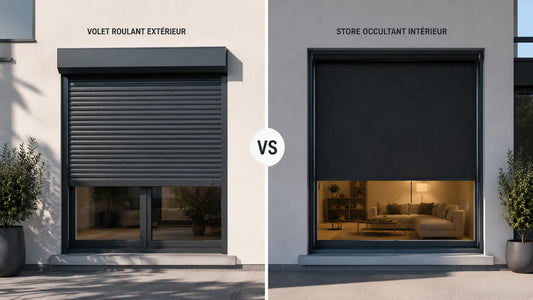 Store occultant ou volet roulant : quelle différence ?