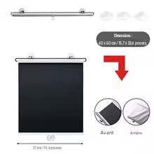 Store occultant sans perçage format 40 x 60 cm pour petite fenêtre